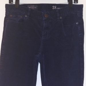 J.crew corduroy navy blue pants